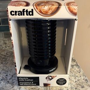 Craft Black Electric Milk Frother